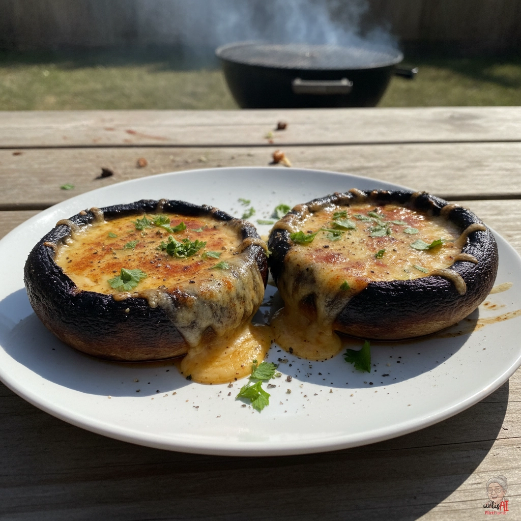 Smoky Ember Portobello — Kohlegrill
