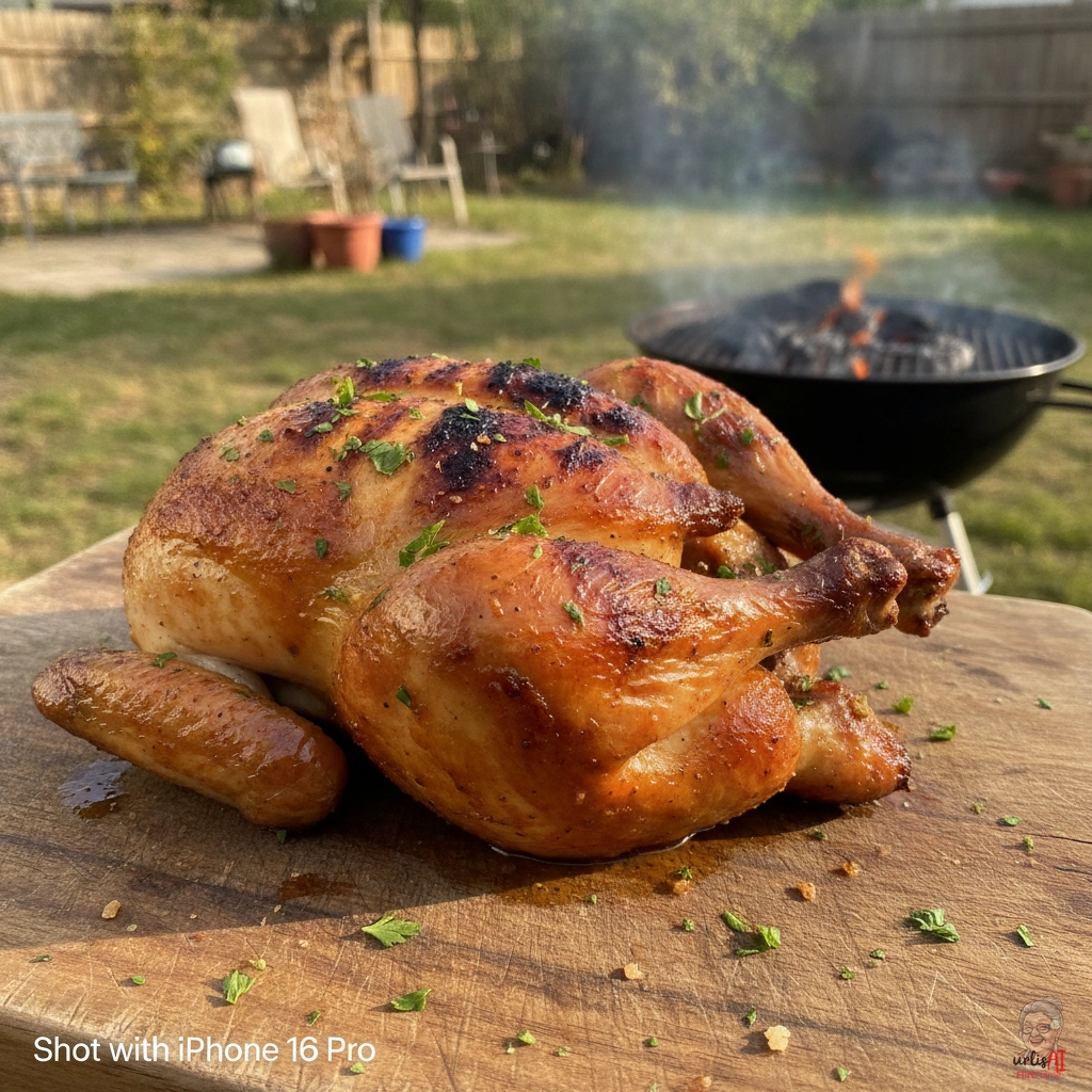 Smoky Garlic Poulet — Kohlegrill