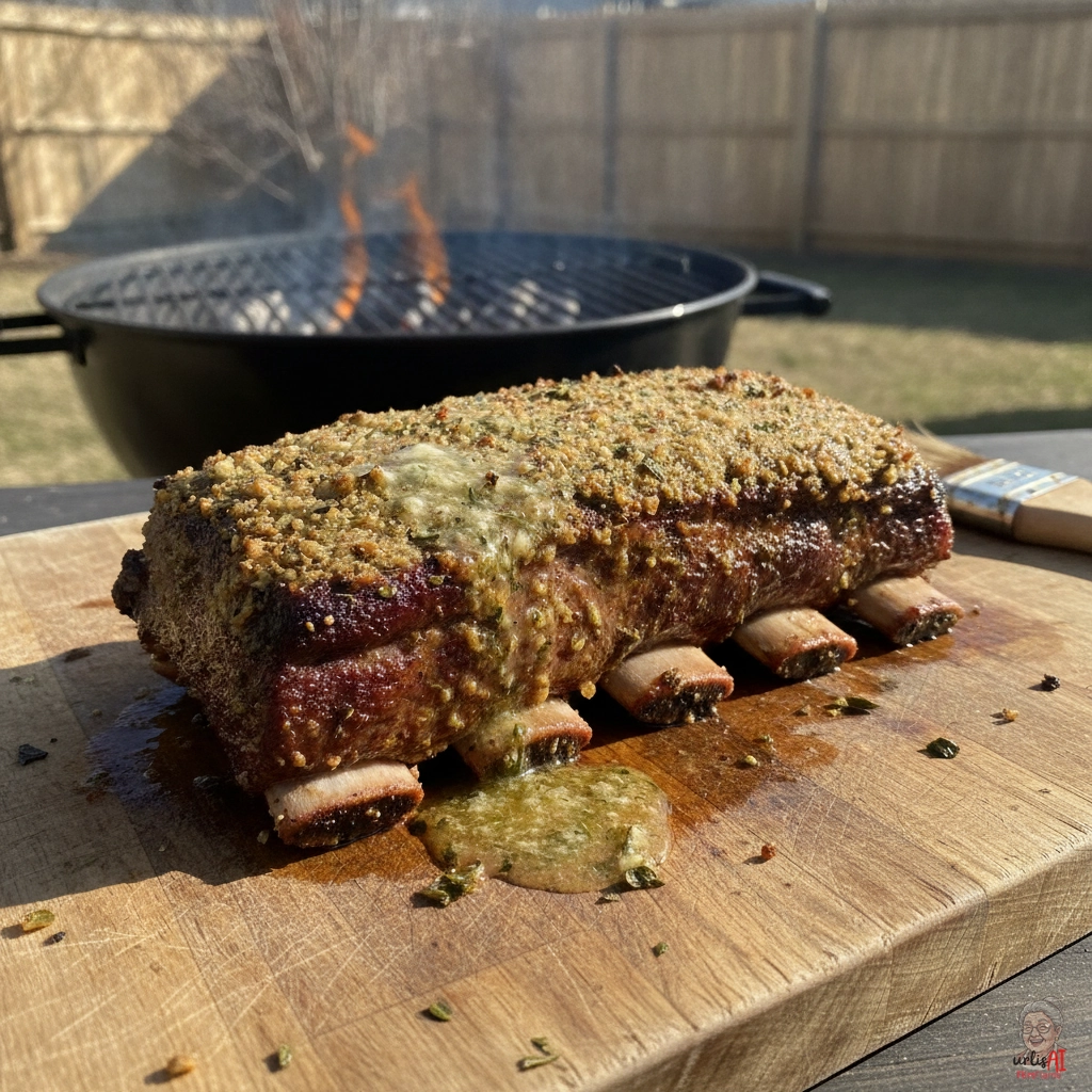 Smoky Garlic Ribs — Kohlegrill
