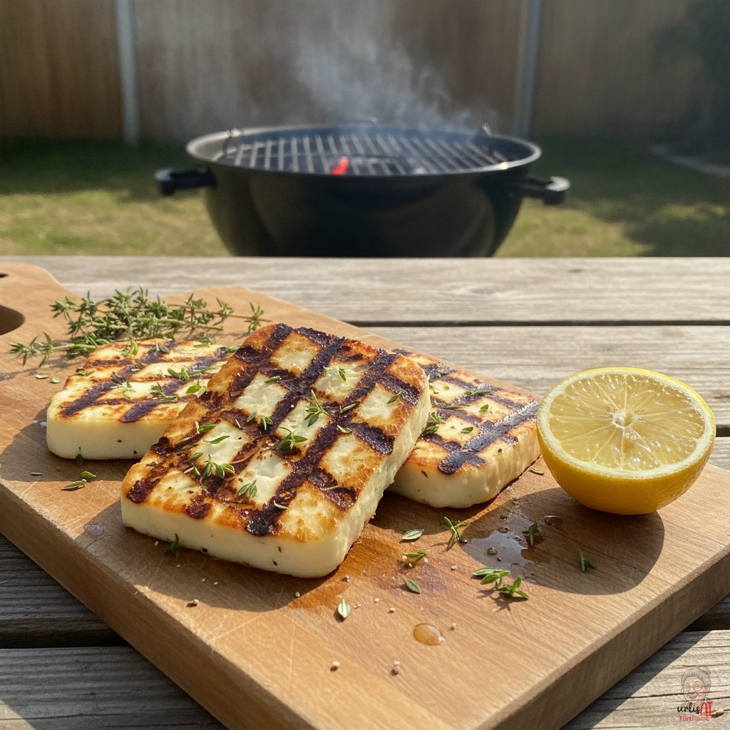 Smoky Halloumi — Kohlegrill