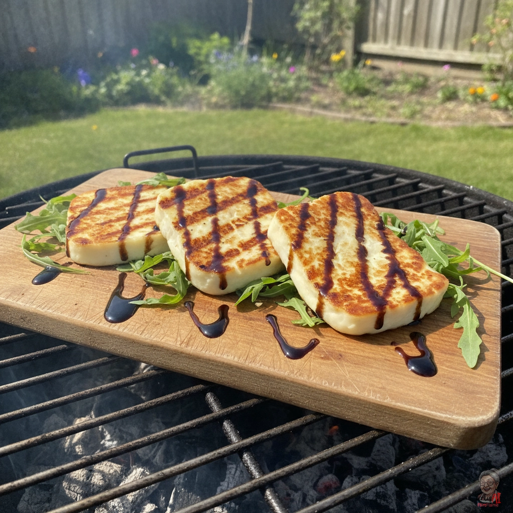 Smoky Halloumi Steak — Kohlegrill