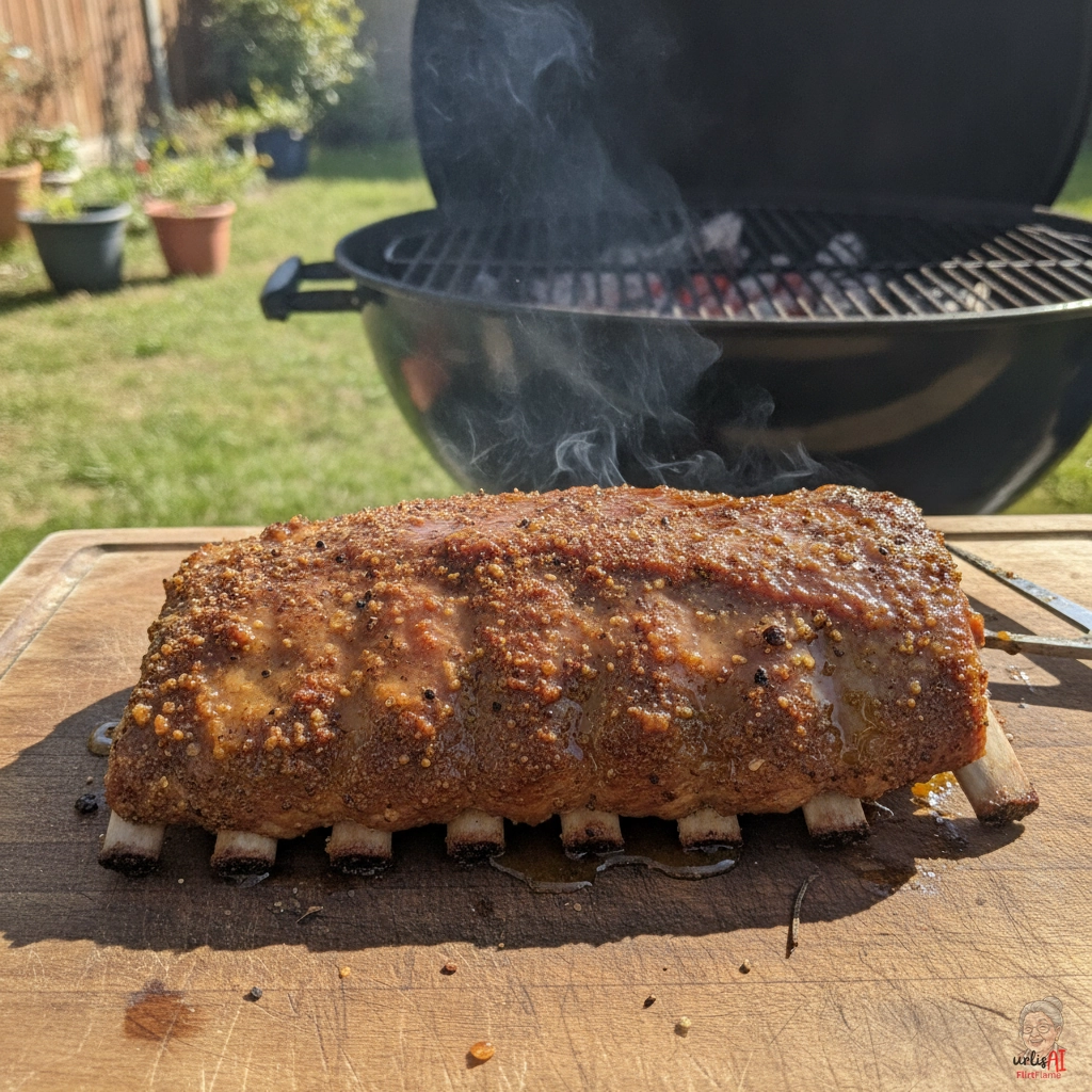 Smoky Honey Ribs — Kohlegrill