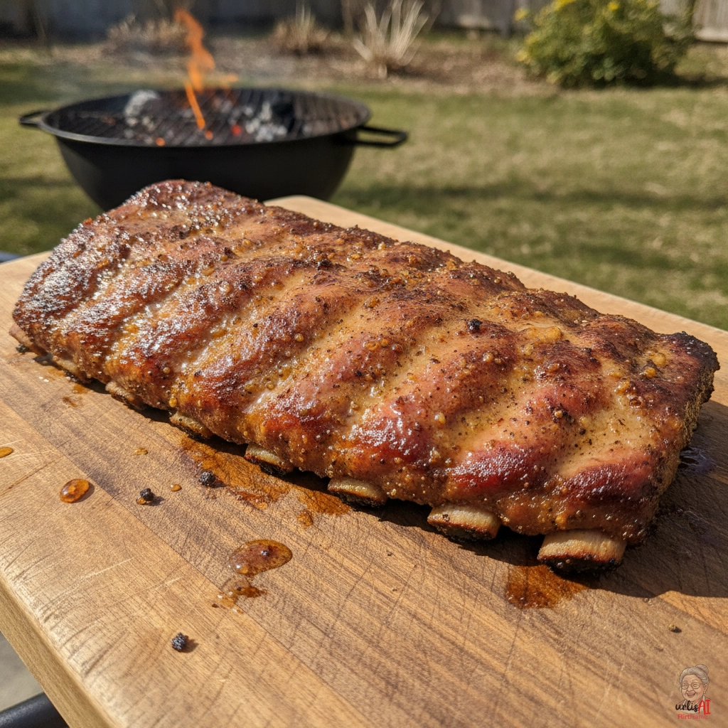 Smoky Honey Ribs — Kohlegrill