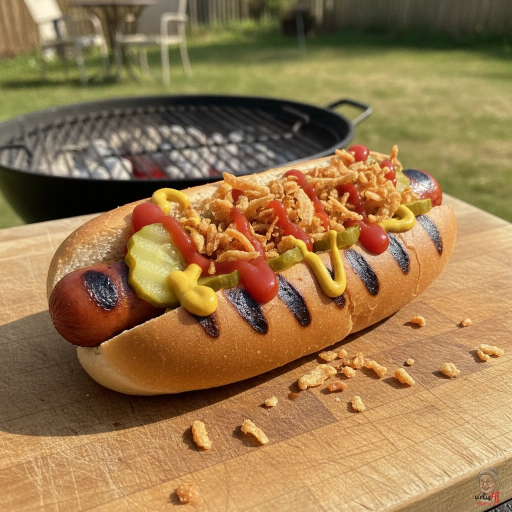 Smoky Hot Dog — Kohlegrill
