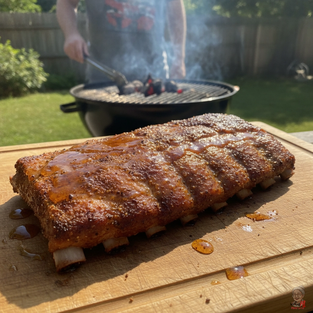 Smoky Maple Ribs — Kohlegrill