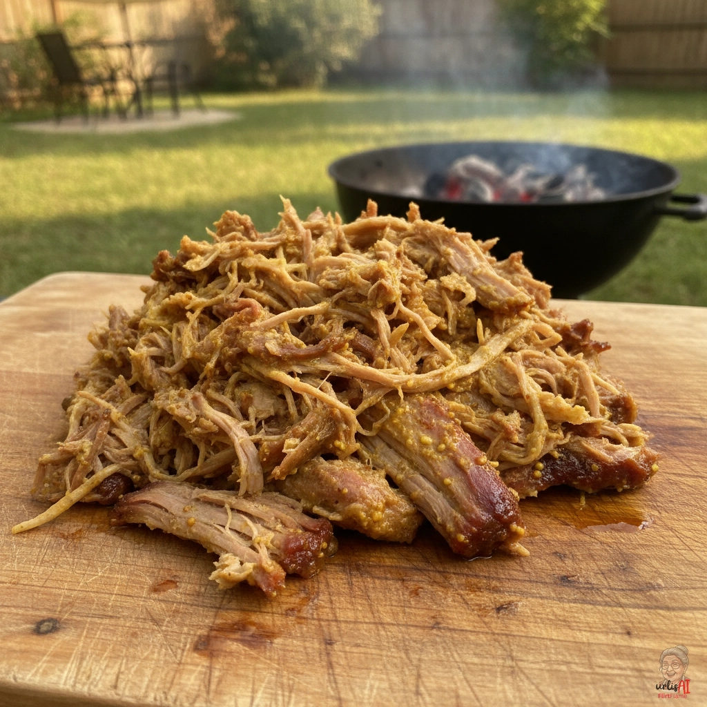 Smoky Mustard Pork — Kohlegrill