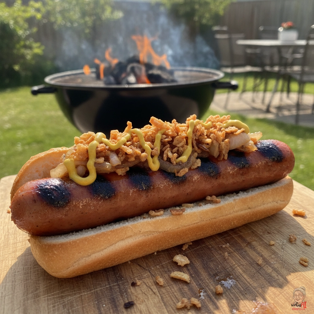 Smoky Onion Bratwurst — Kohlegrill