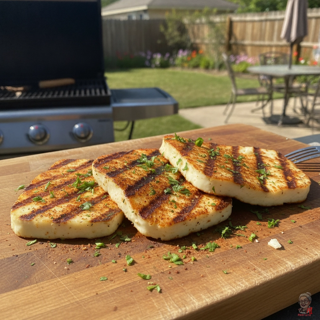 Smoky Paprika Halloumi — Gasgrill