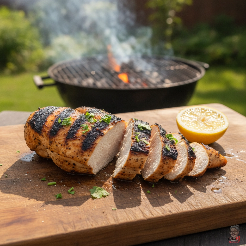 Smoky Poulet Brust — Kohlegrill