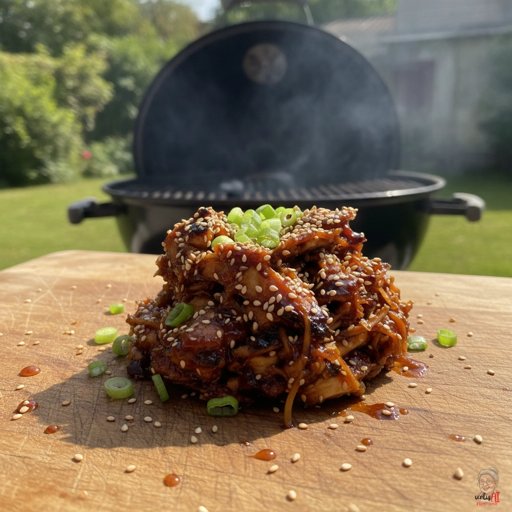 Smoky Teriyaki Jackfruit — Kohlegrill