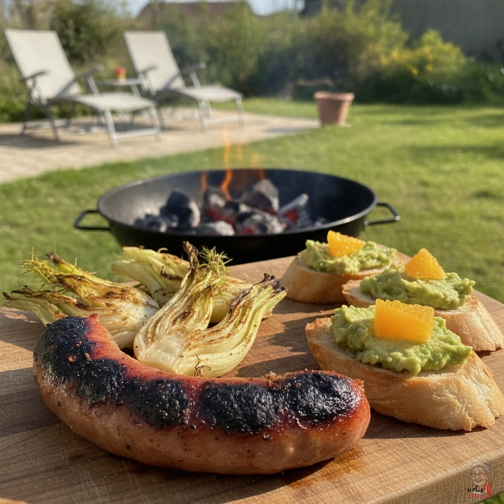Smoky Toskana Wurst — Kohlegrill