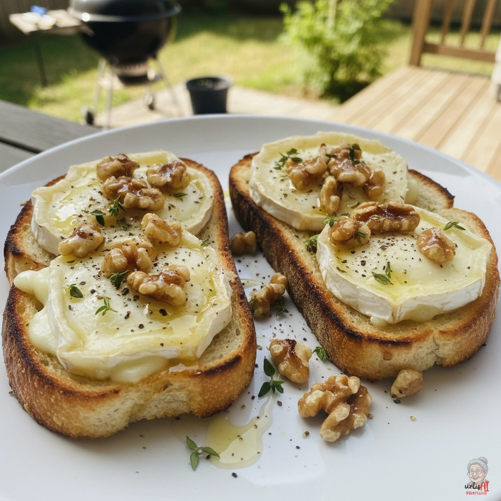 Smoky Walnut Chèvre — Kohlegrill