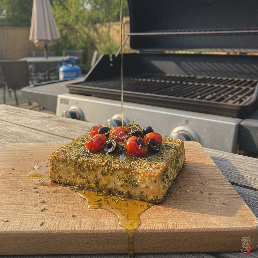 Soja Block Mediterran — Gasgrill