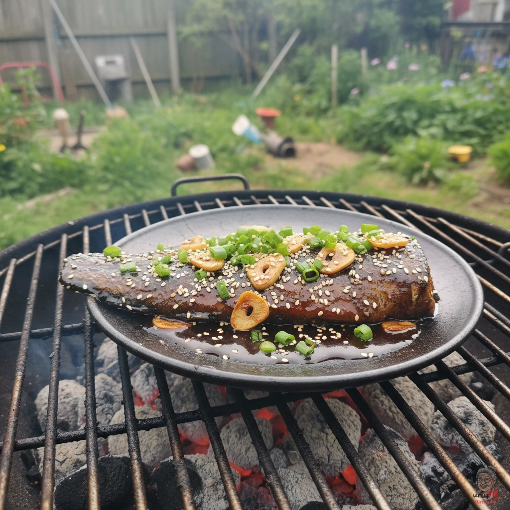 Soja Rauchseelachs — Kohlegrill