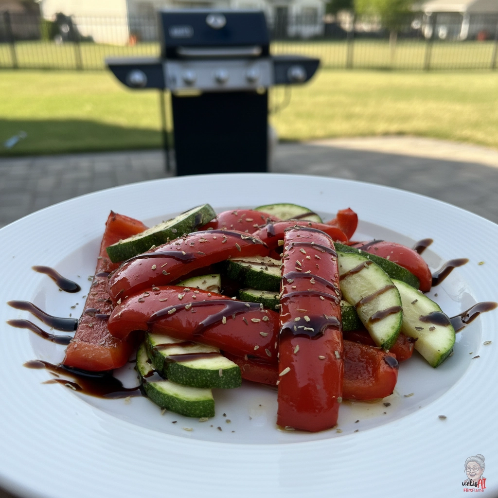 Sonnengegrilltes Gemüse — Gasgrill