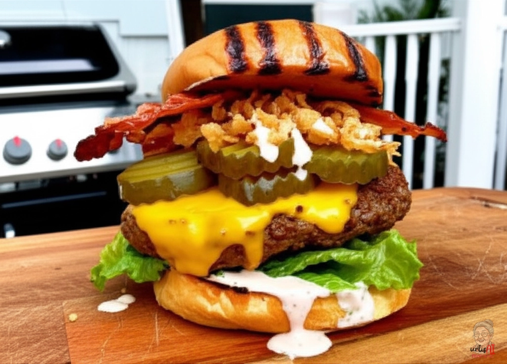 Southern Buttermilk Burger — Gasgrill