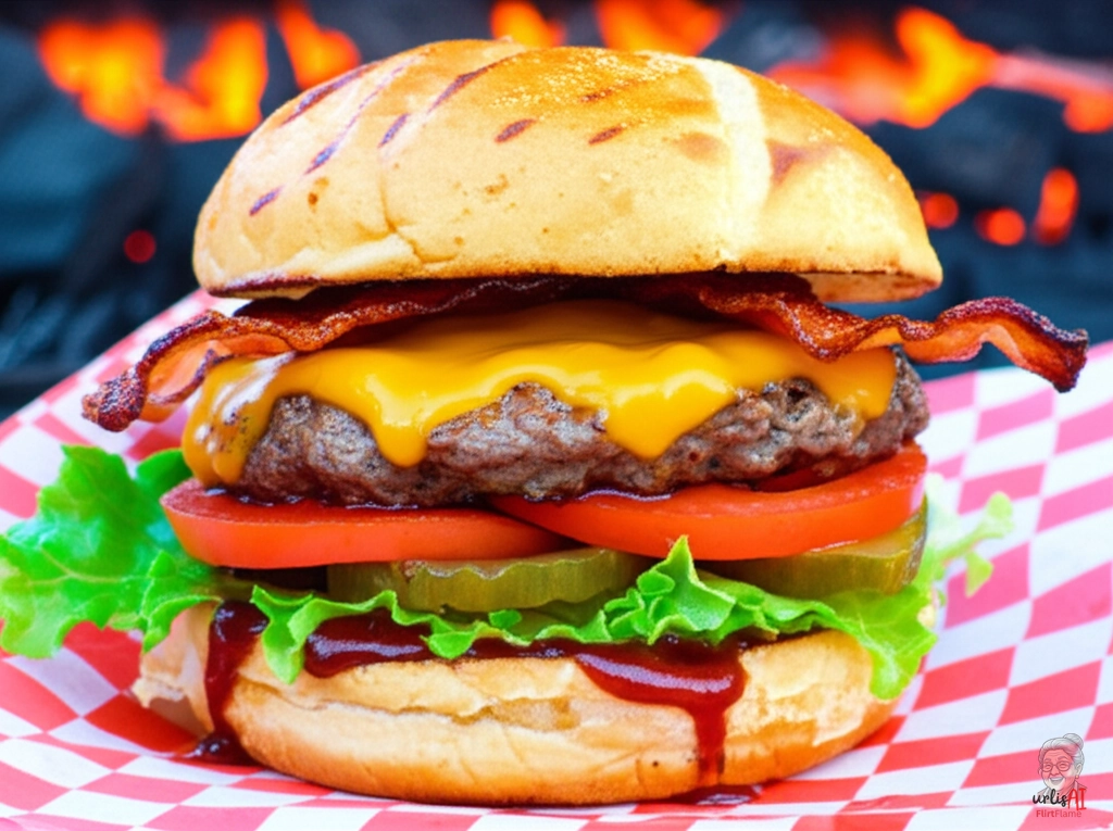 Southern Char Burger — Kohlegrill
