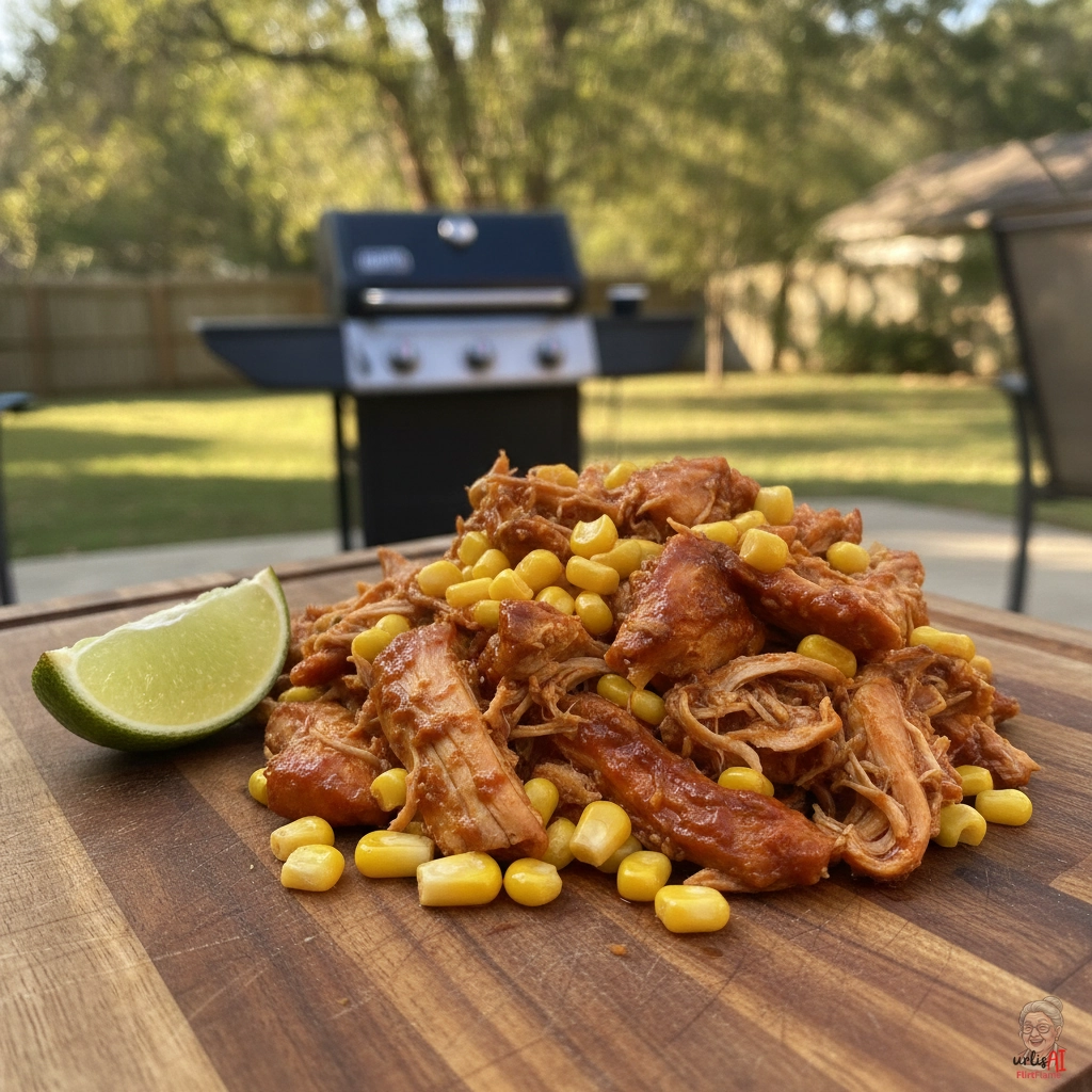 Southwest Pulled Chicken — Gasgrill