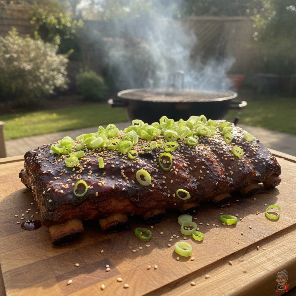 Soy Sesame Ribs — Kohlegrill