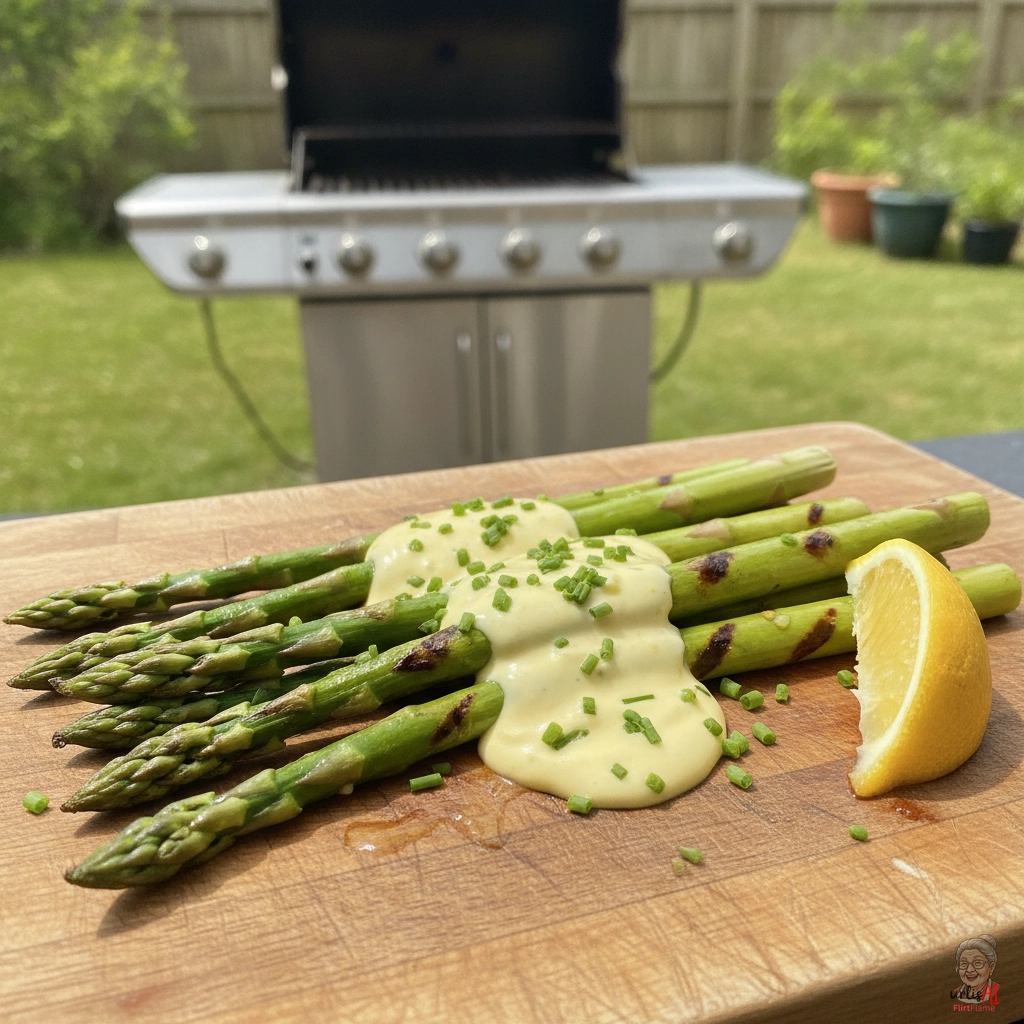 Spargel Cremig — Gasgrill
