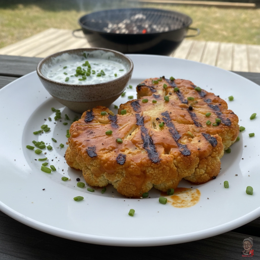 Spicy Buffalo Cauliflower — Kohlegrill