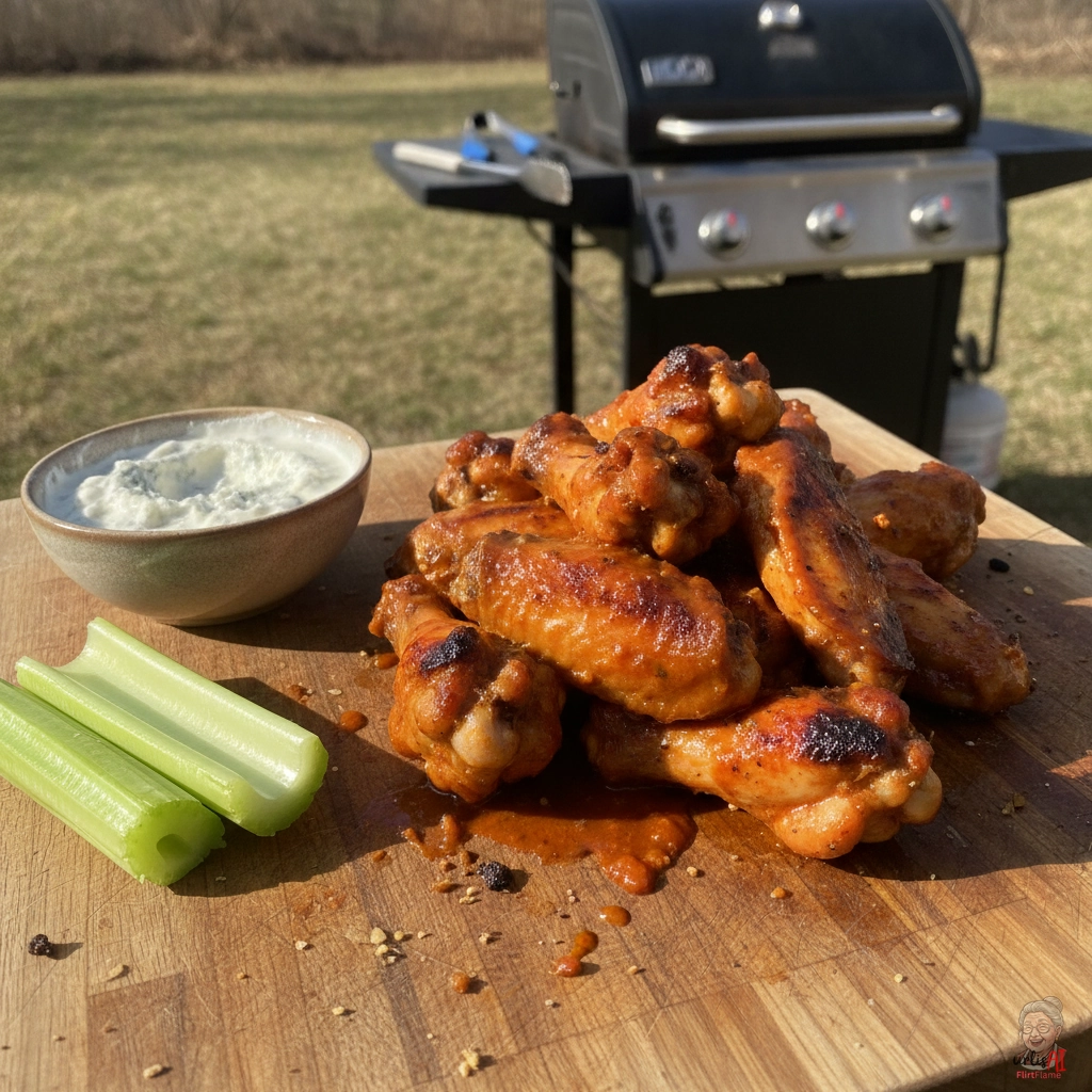 Spicy Buffalo Wings — Gasgrill