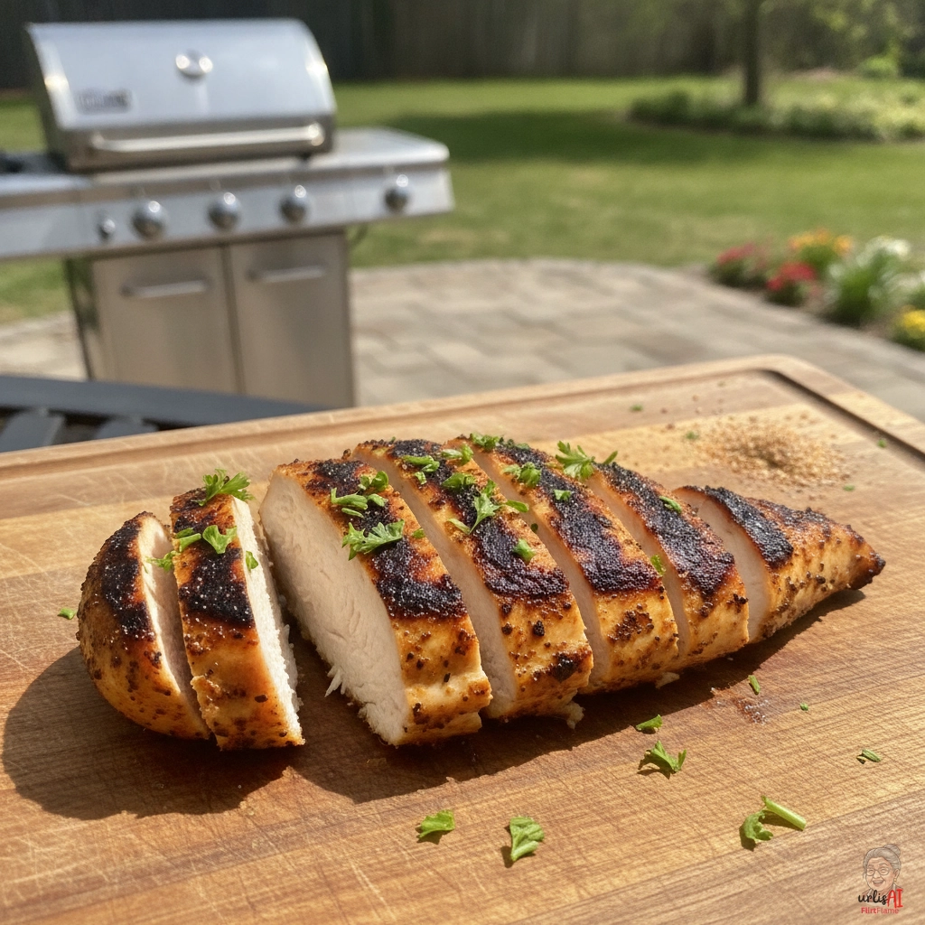Spicy Cajun Hähnchenbrust — Gasgrill