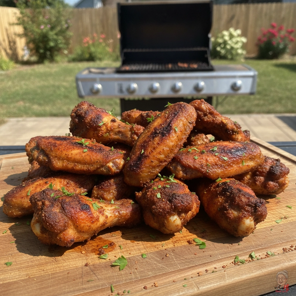Spicy Cajun Wings — Gasgrill