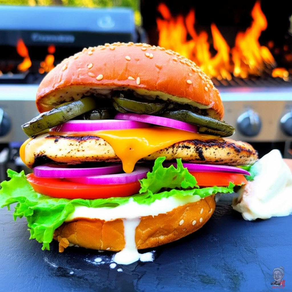 Spicy Jalapeño Burger — Gasgrill