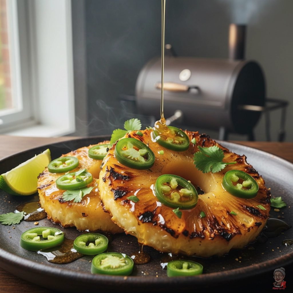 Spicy Smoked Pineapple — Smoker