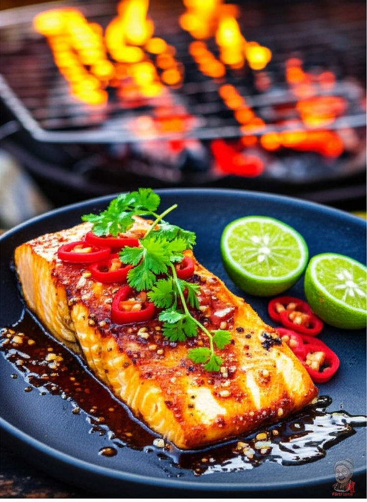 Spicy Thai Lachs — Kohlegrill