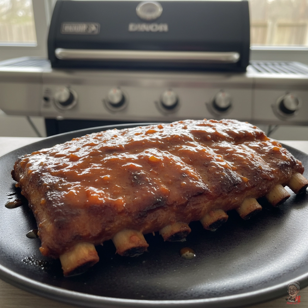 Sriracha Honey Backs — Gasgrill
