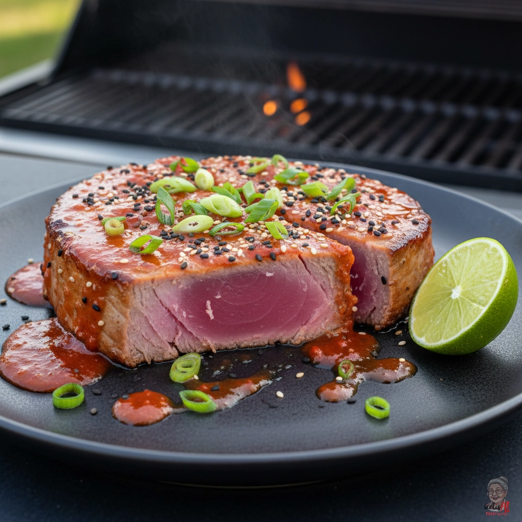 Sriracha Thunfischsteaks — Gasgrill