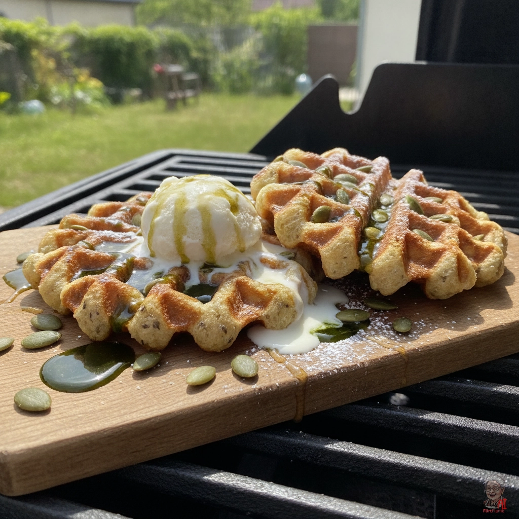 Steirische Waffel — Gasgrill