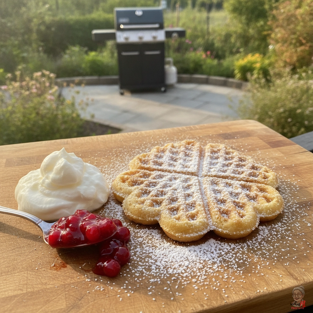 Stockholm Lingon Herzwaffel — Gasgrill
