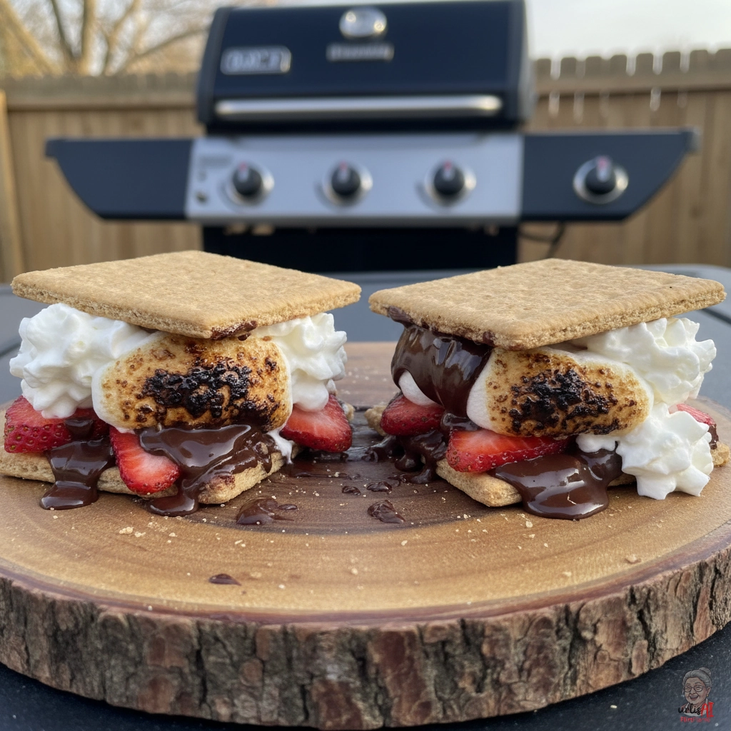 Strawberry S'more Deluxe — Gasgrill