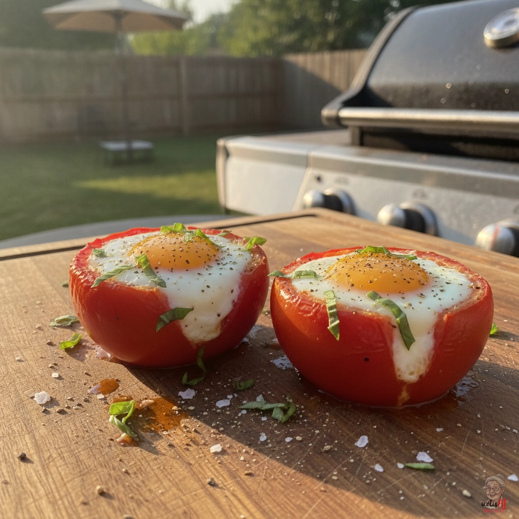 Sun Tomato Ei — Gasgrill