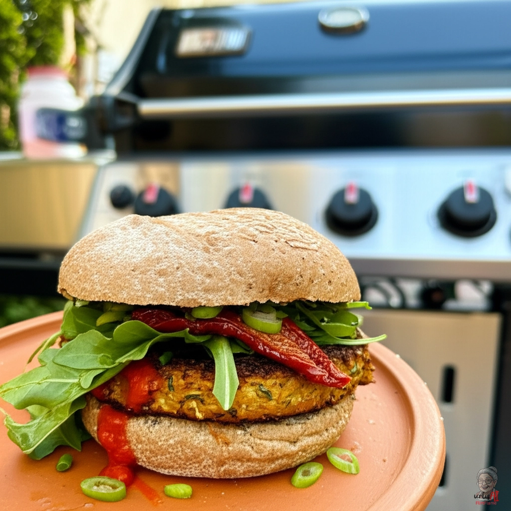 Sundried Tomato Burger — Gasgrill