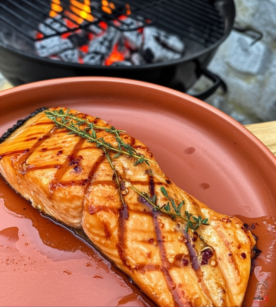 Sunny Orange Lachs — Kohlegrill