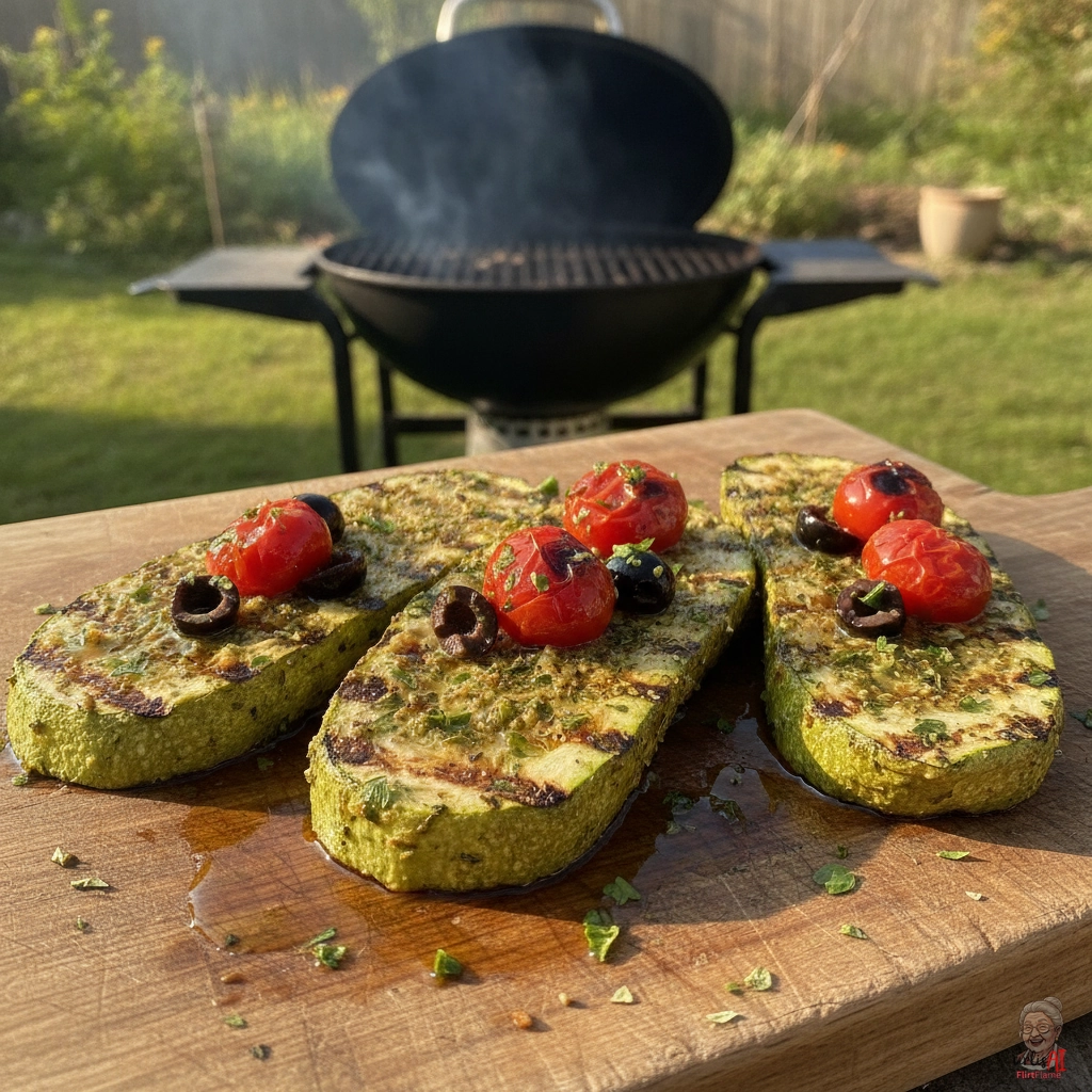 Sunny Zucchini — Gasgrill