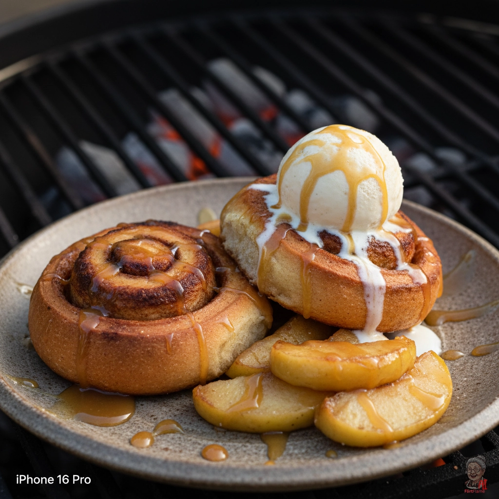Swedish Kanelbulle Ember — Kohlegrill