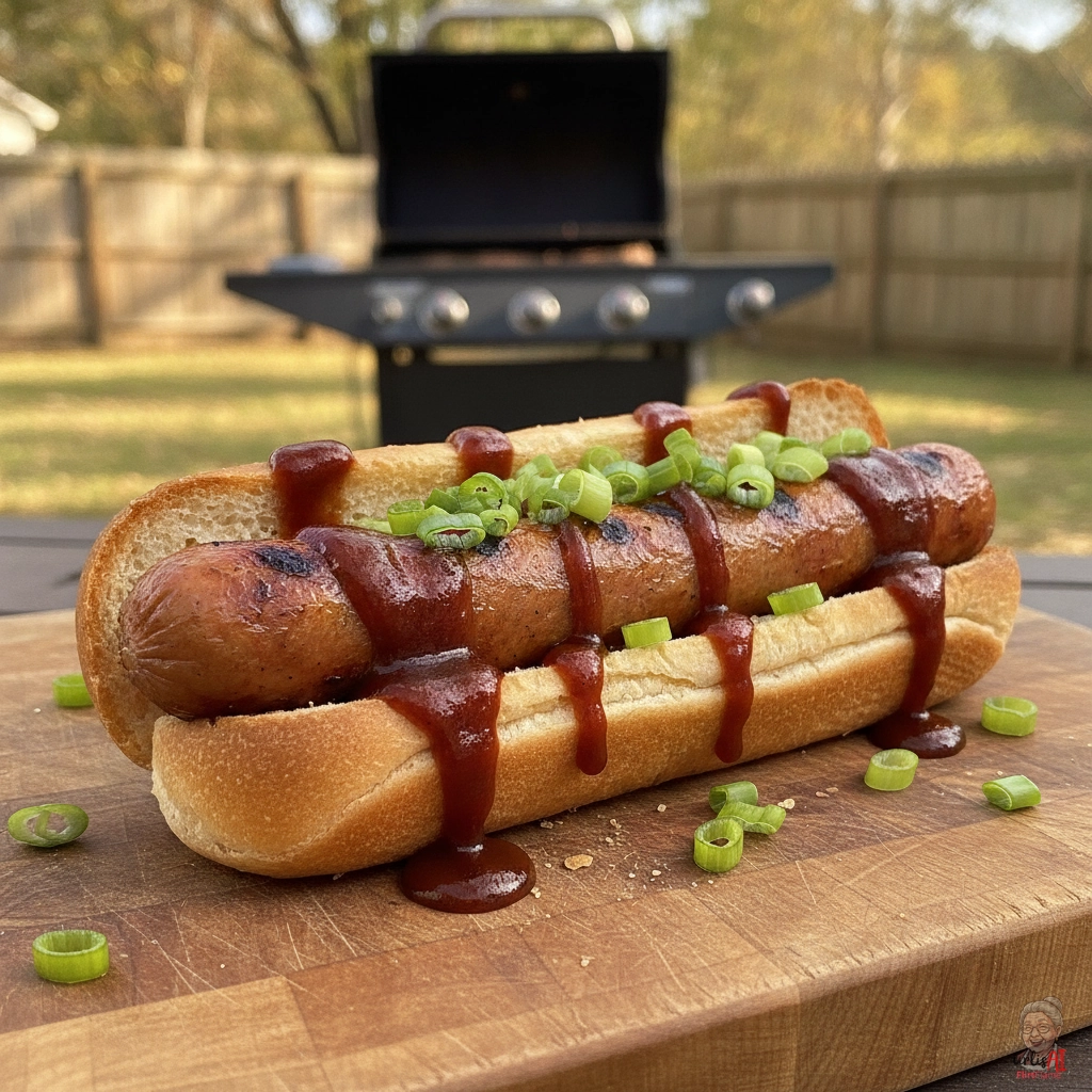 Sweet BBQ Bratwurst — Gasgrill