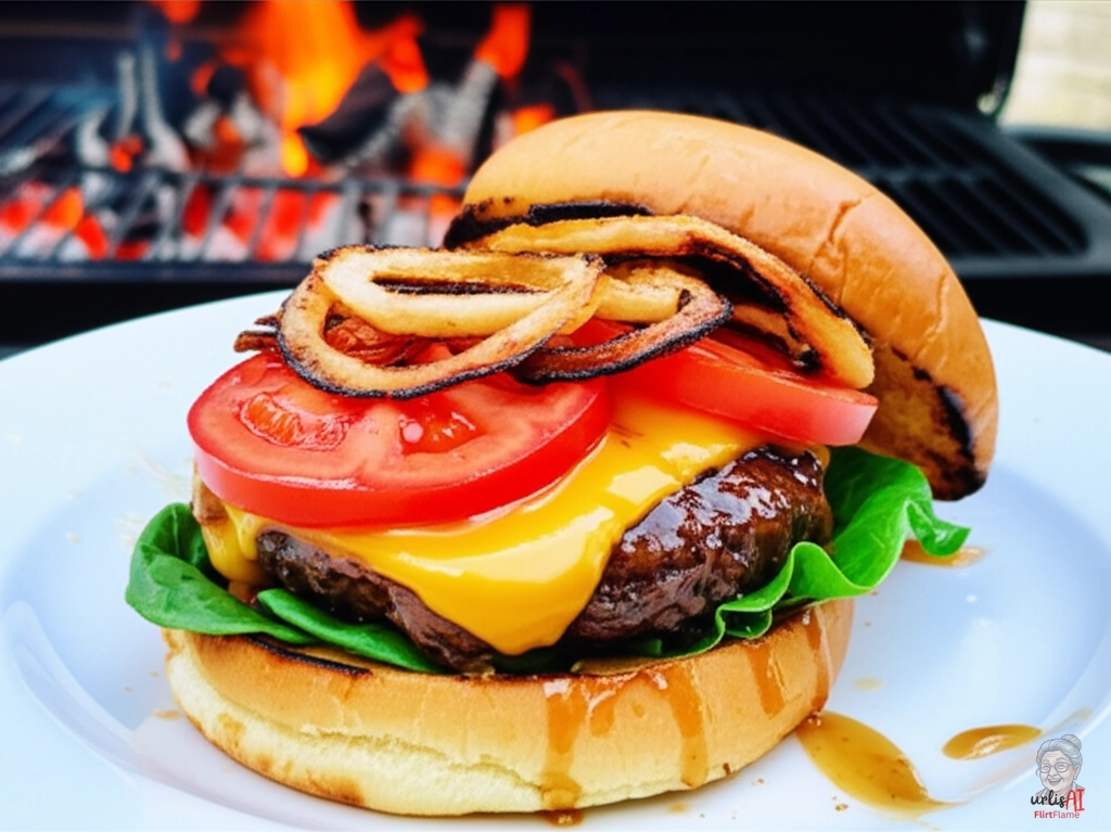 Sweet Char Burger — Kohlegrill