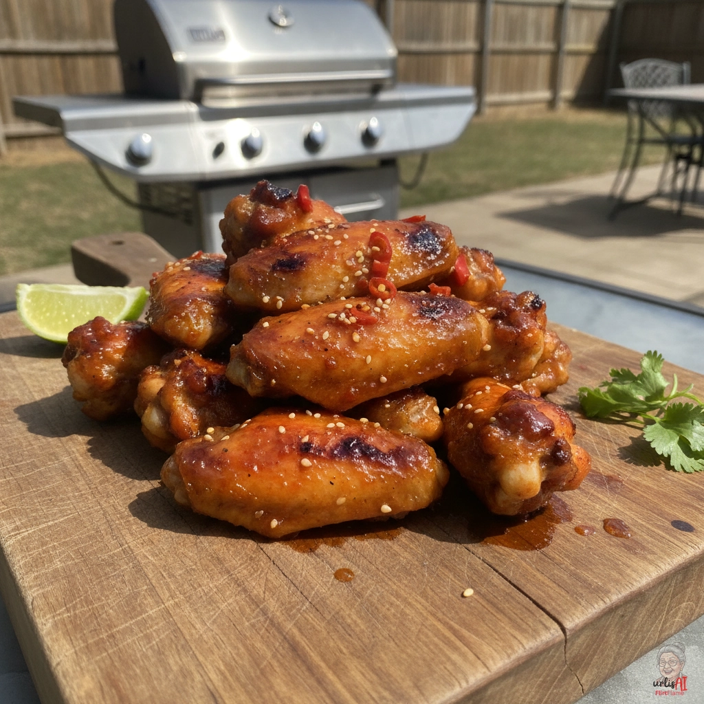 Sweet Chili Wings — Gasgrill
