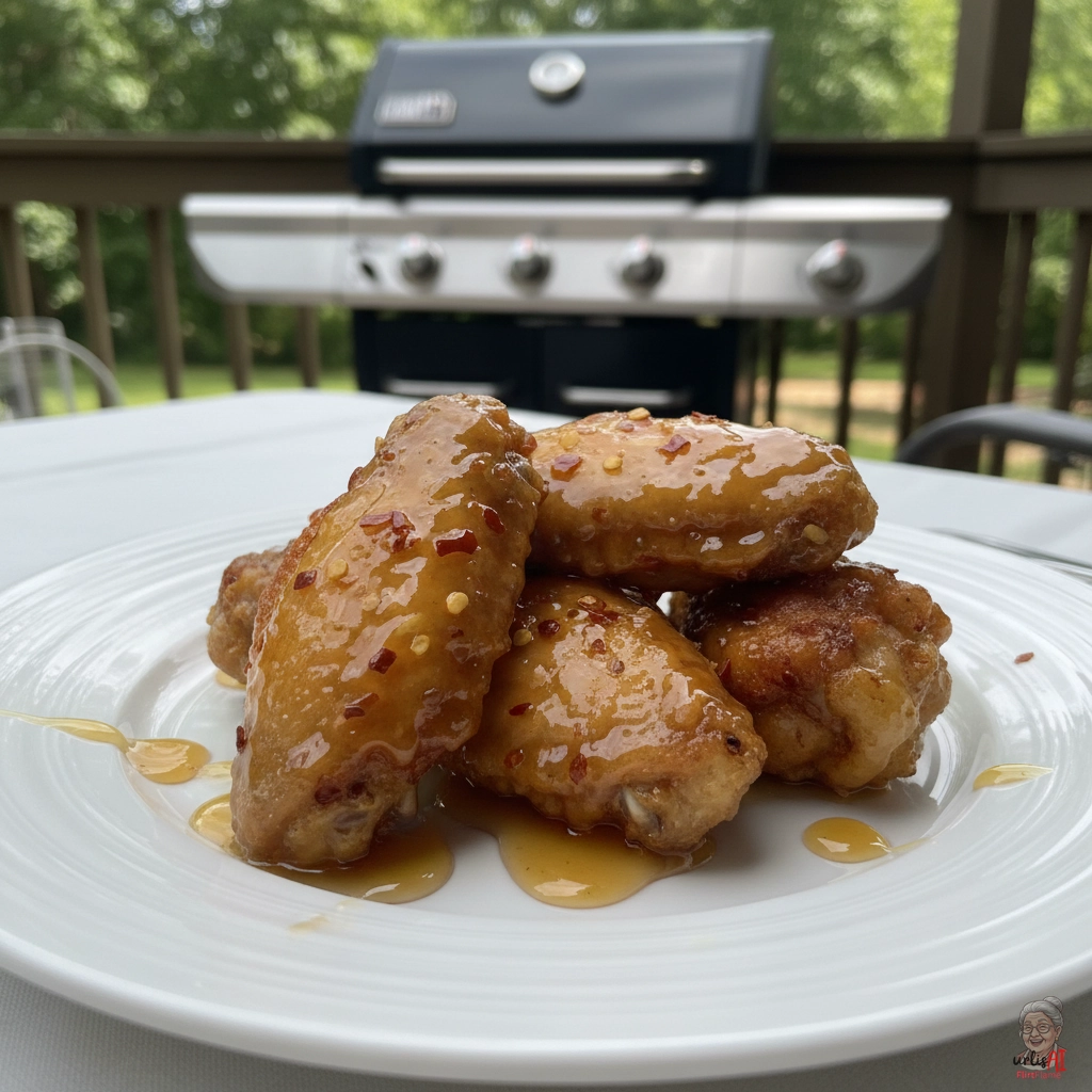 Sweet Fire Wings — Gasgrill