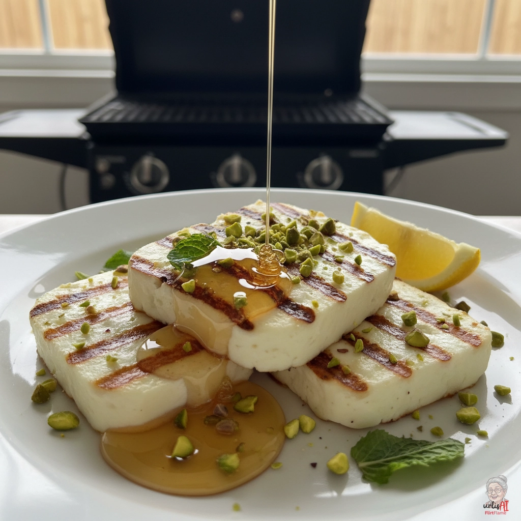 Sweet Halloumi Honey — Gasgrill