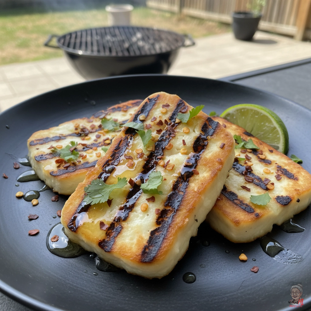 Sweet Heat Halloumi — Kohlegrill