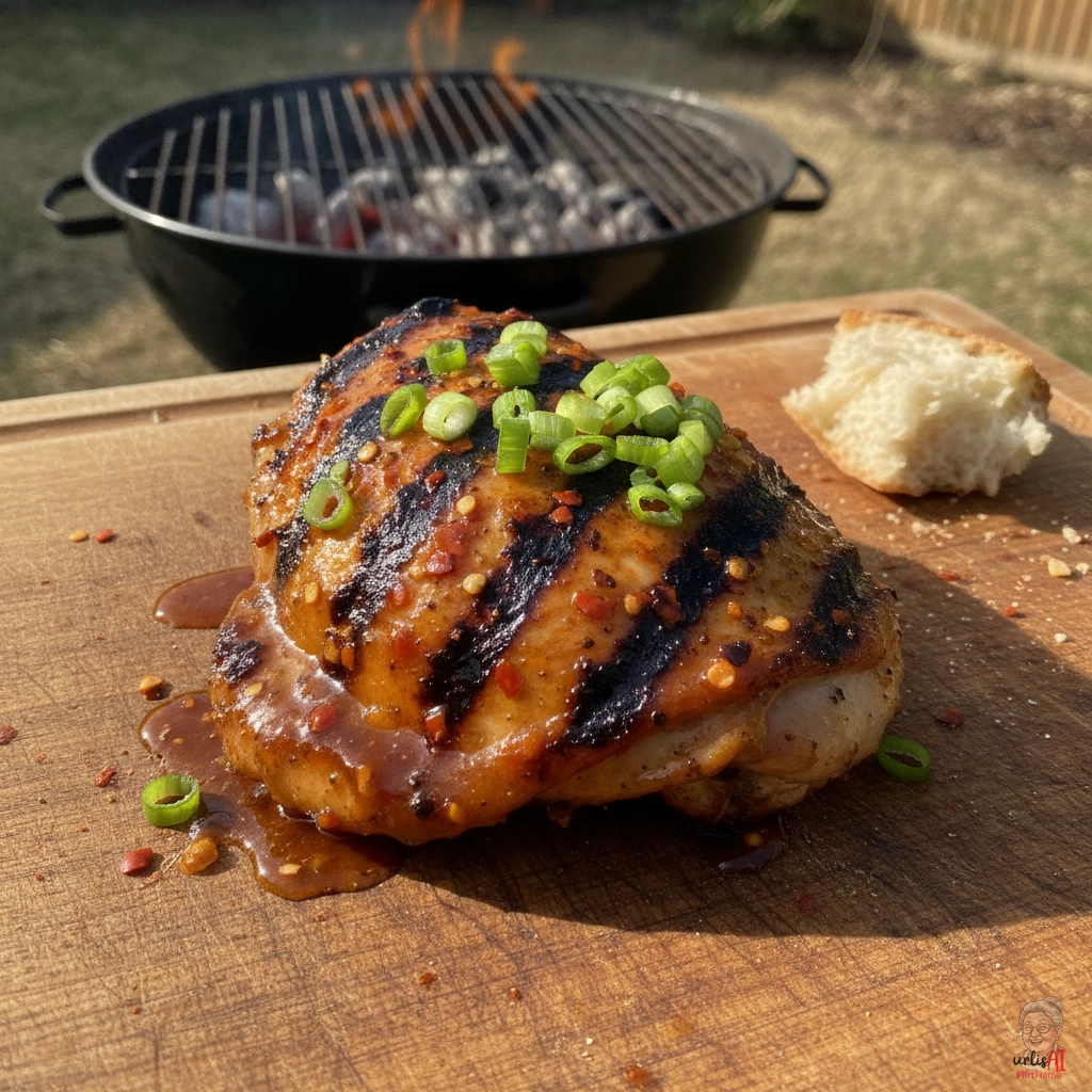 Sweet Honey Thigh — Kohlegrill