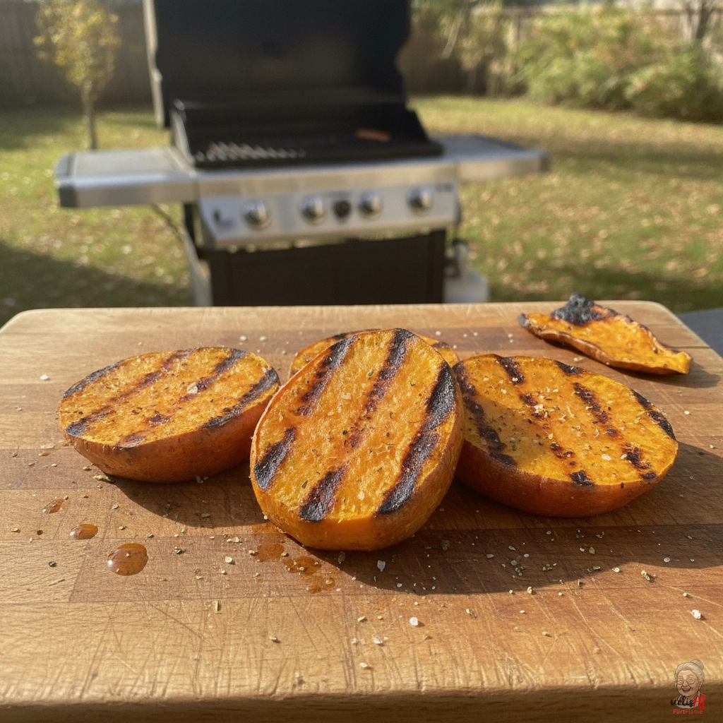 Sweet Potato Pur — Gasgrill