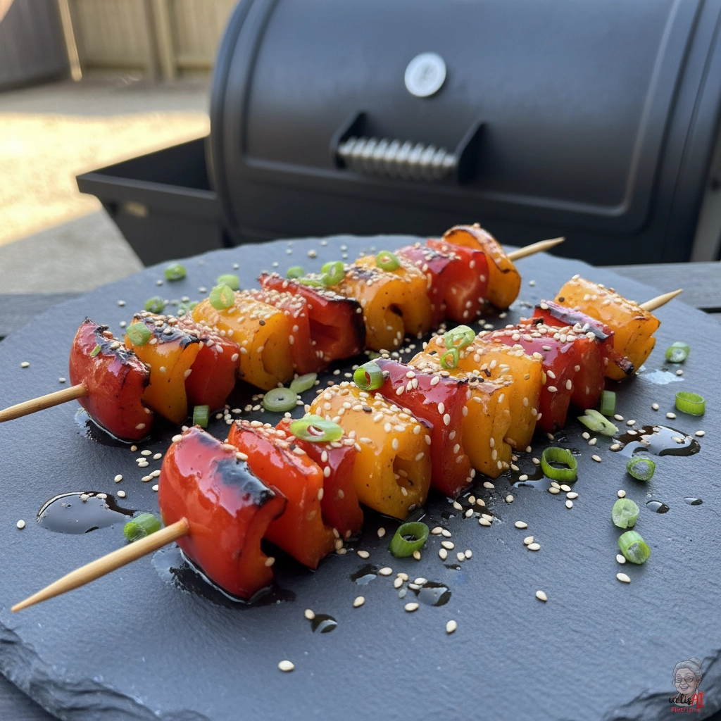 Szechuan Chilispieße — Smoker